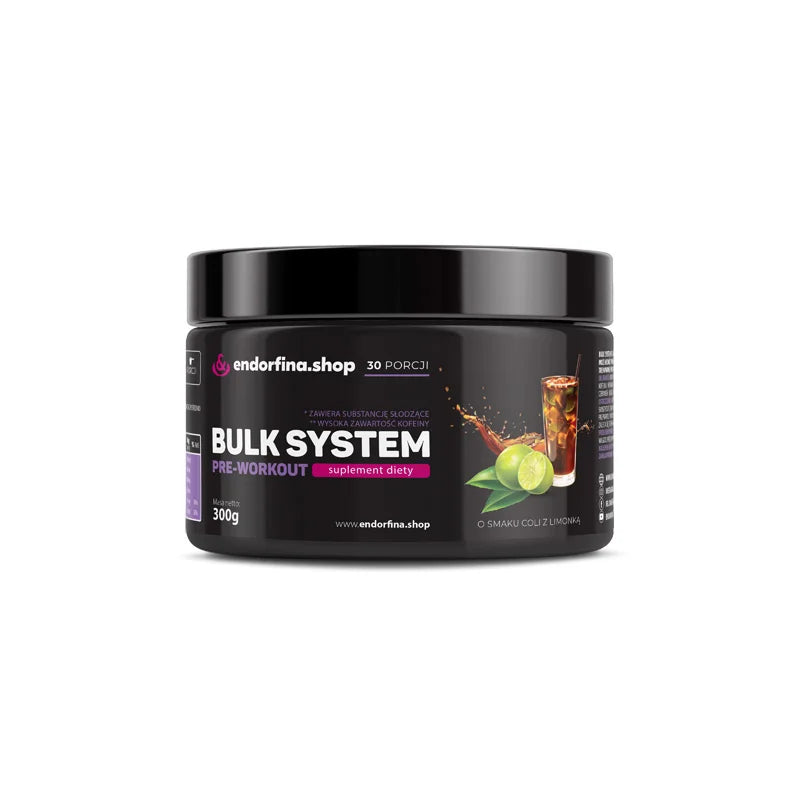 Bulk System Pre-Workout cola sa limetom 300g