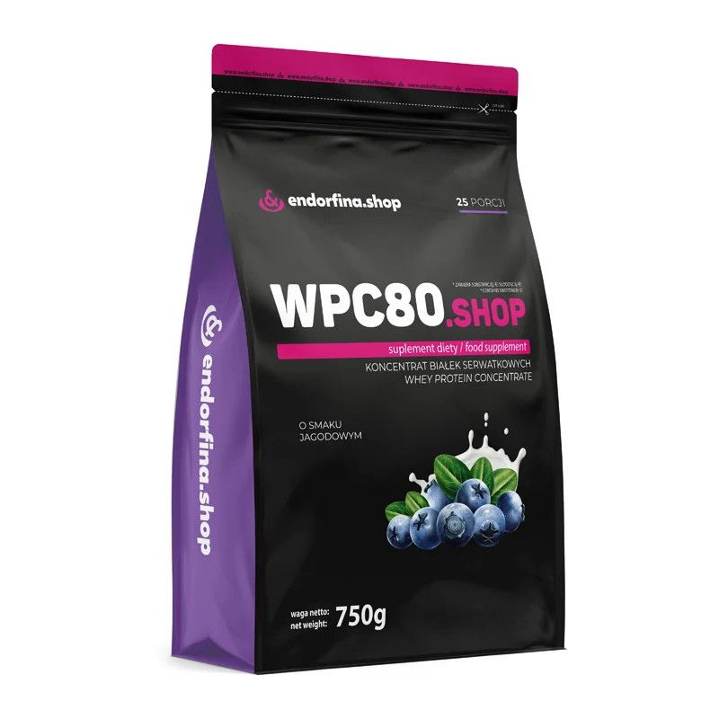 WPC80.shop proteinski dodatak – borovnica, 750g.