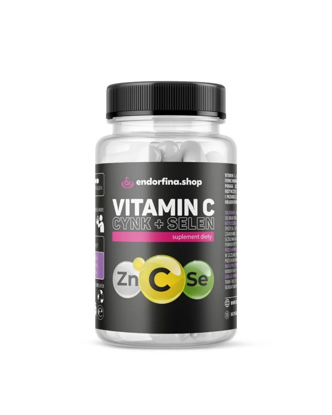 Vitamin C Cink + Selen, 60 kapsula