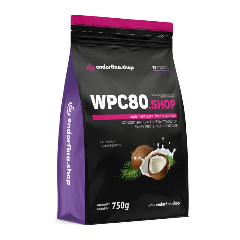 WPC80.shop proteinski dodatak prehrani okus kokosa 750 g