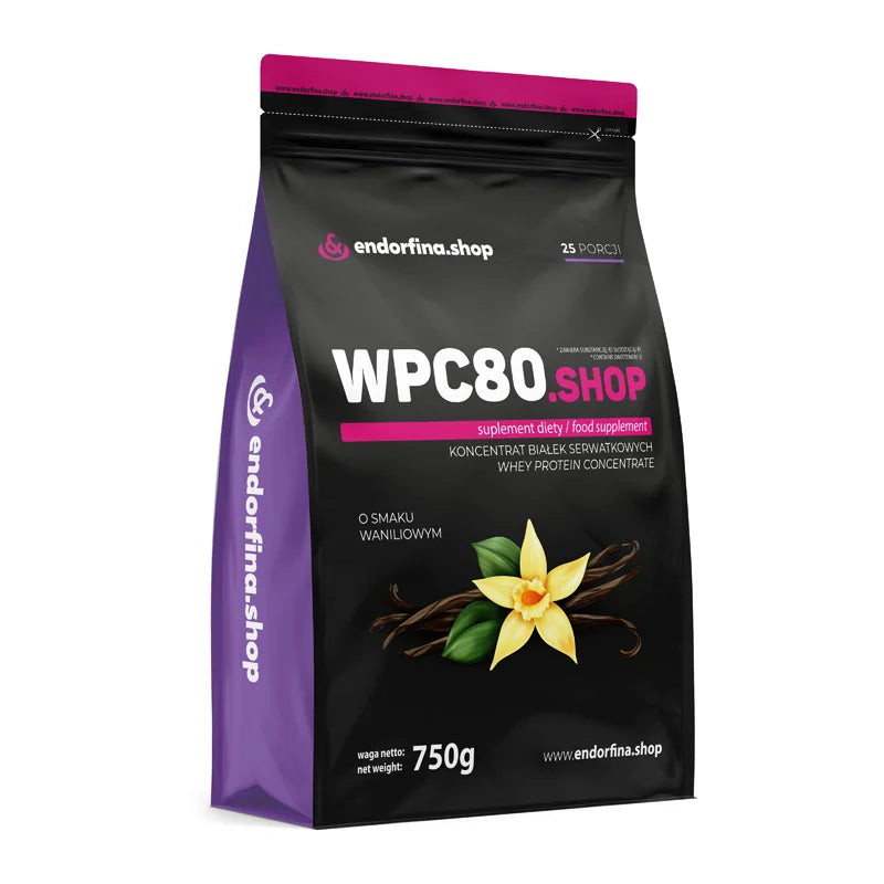WPC80.shop proteinski dodatak – vanilija, 750g.